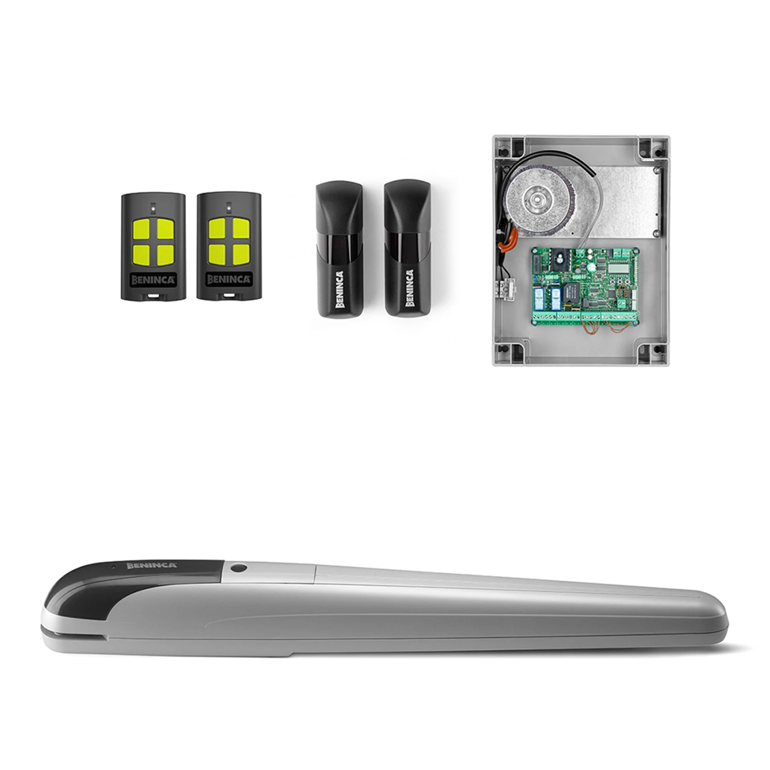 Beninca KIT-BOB 5024 egy szárnyas kapunyitómotor-szett - kaputechnikaszakuzlet.hu