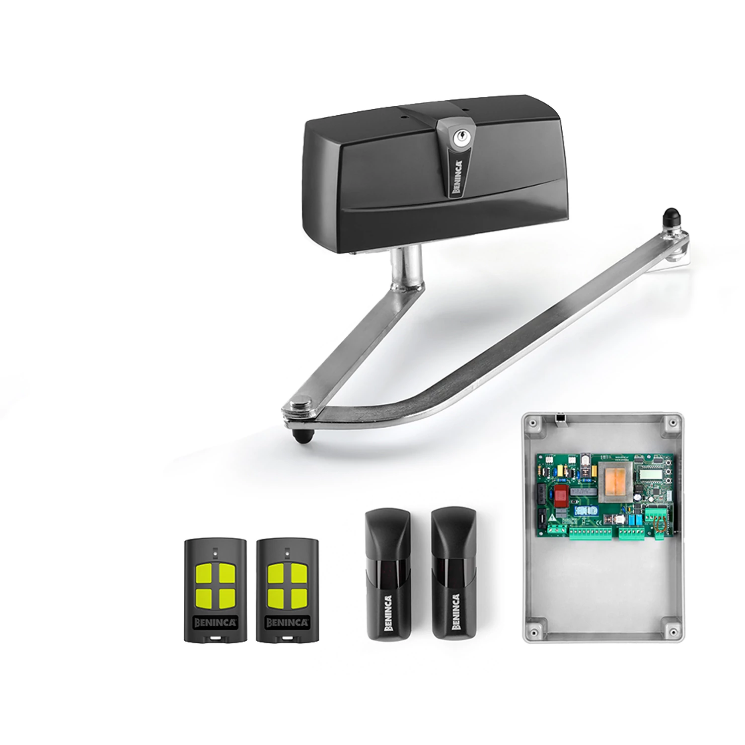 Beninca KIT-KPR  egy szárnyas csukló karos kapunyitómotor-szett - kaputechnikaszakuzlet.hu