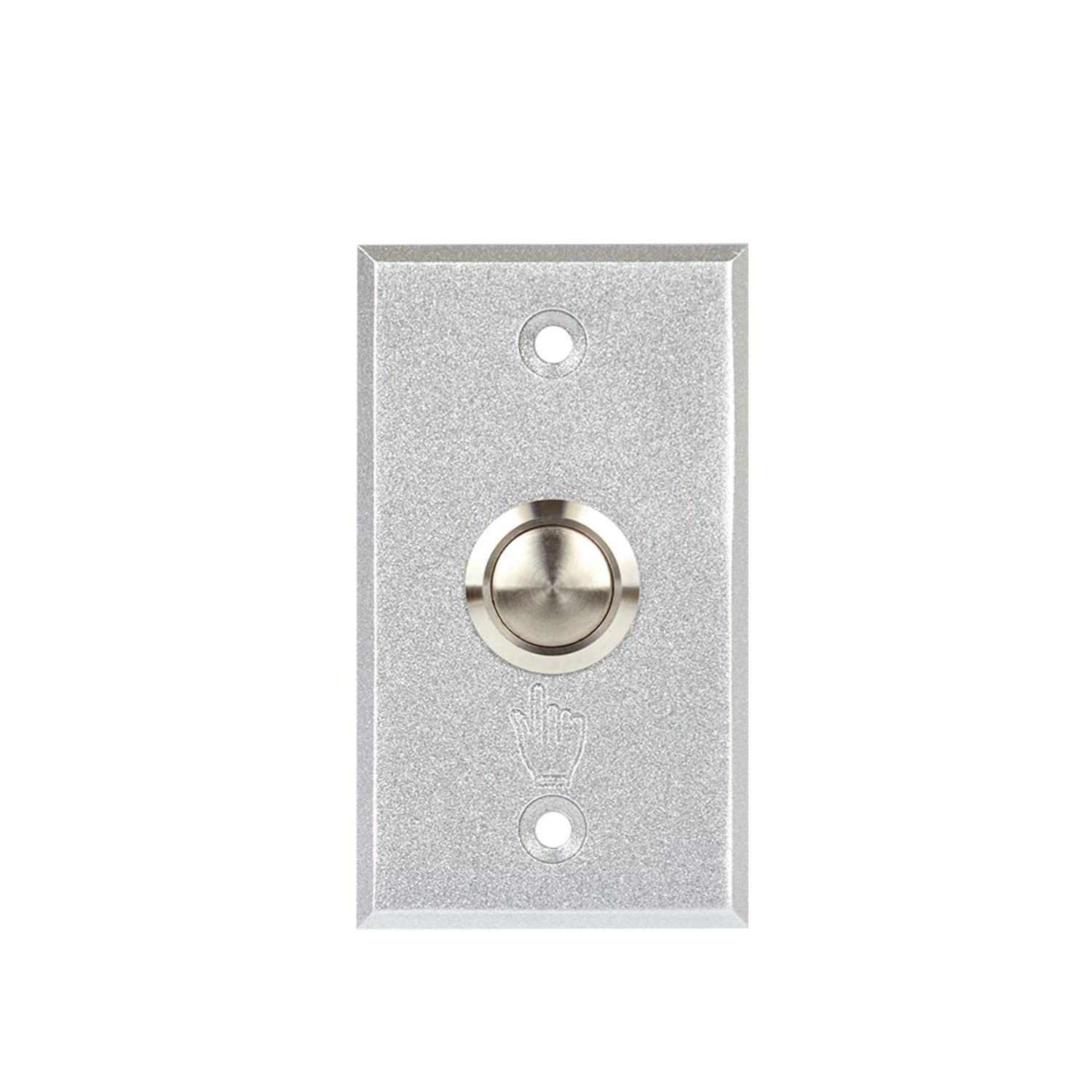 Emagnet ZOA-017 süllyesztett aluminium kívüli nyomógomb - kaputechnikaszakuzlet.hu