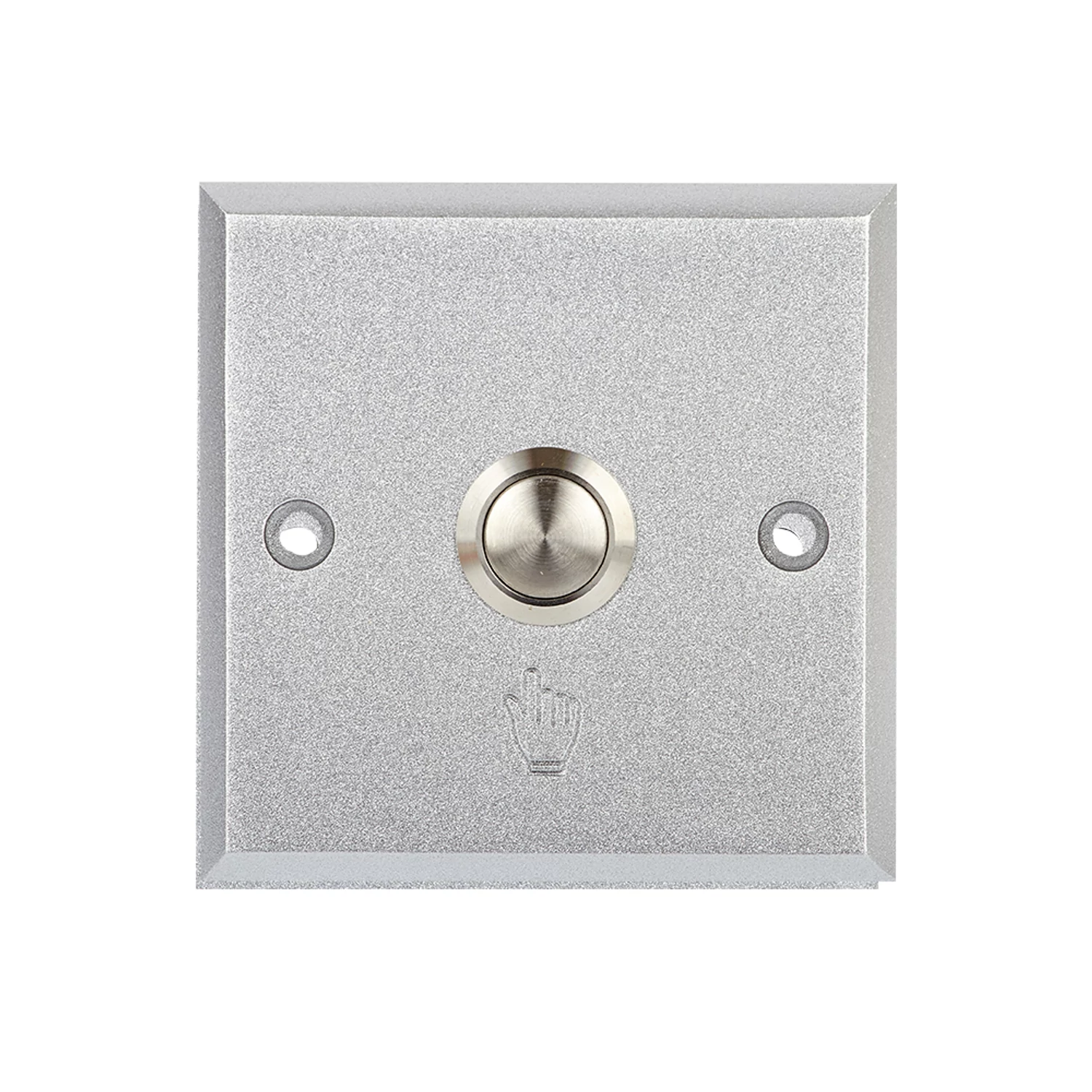 Emagnet ZOA-018 süllyesztett aluminium kívüli nyomógomb - kaputechnikaszakuzlet.hu
