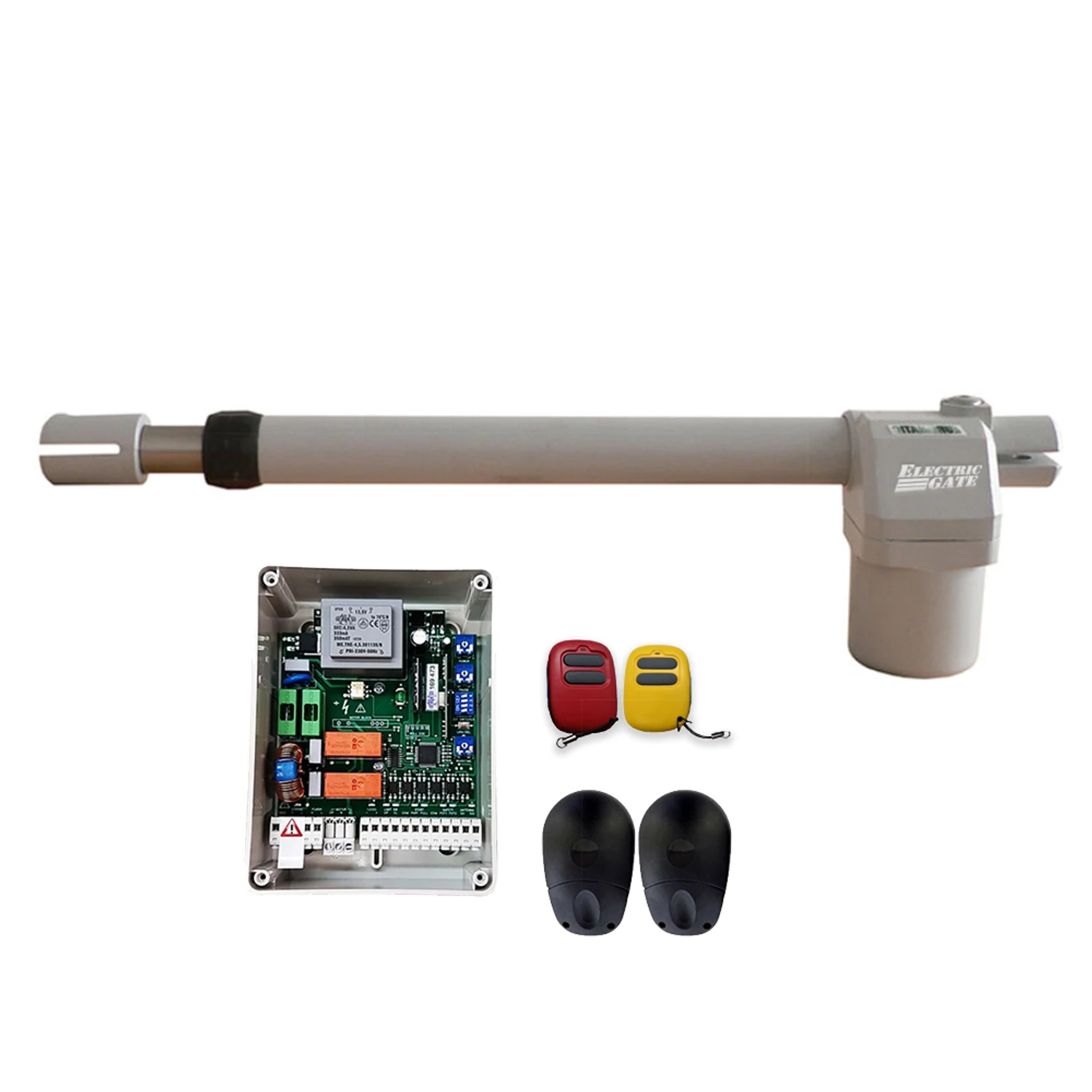 Euromatic KIT-TECHNO 300 egy szárnyas jobbos kapunyitómotor-szett - kaputechnikaszakuzlet.hu