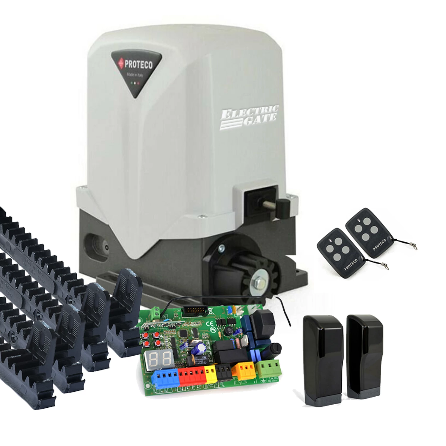 Proteco KIT-MOVER 5 gyári elektromos kapunyitómotor szett - kaputechnikaszakuzlet.hu