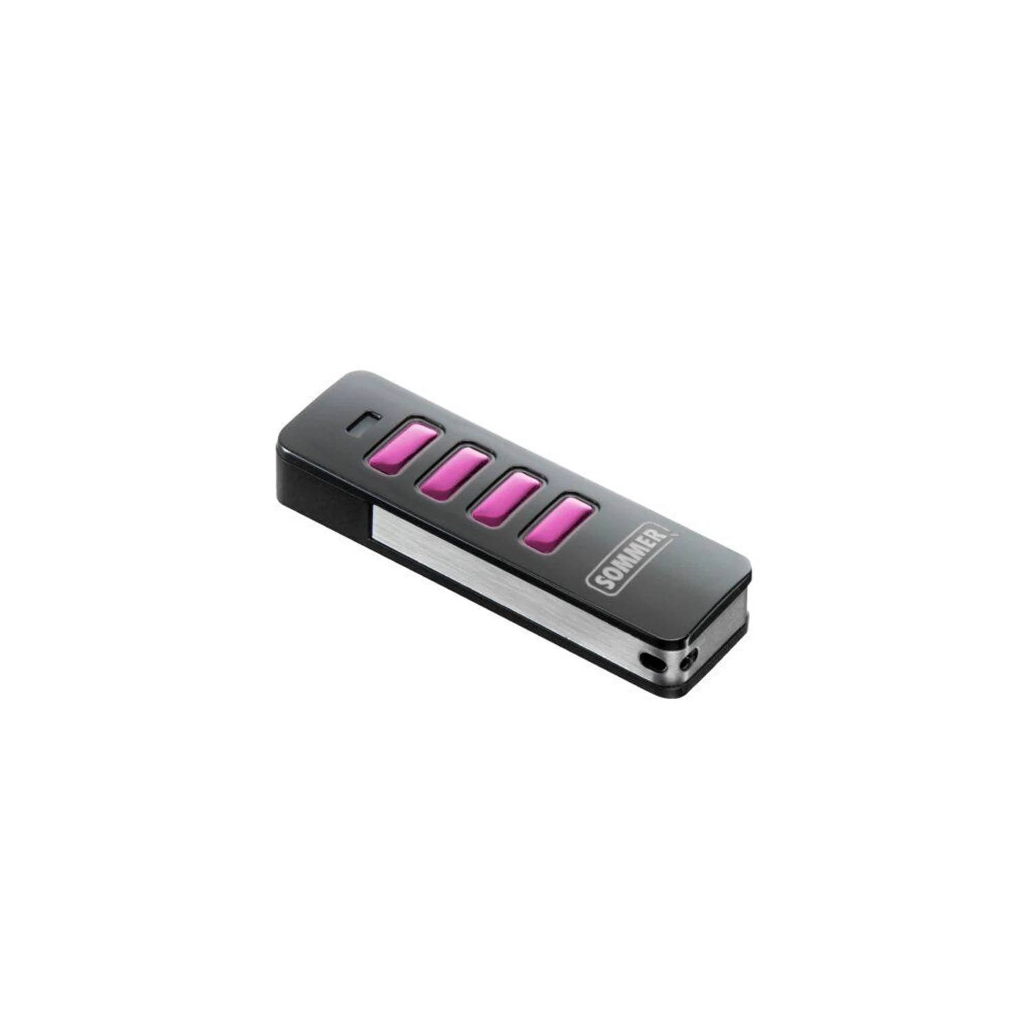 Sommer 4018V001 kapunyitó-távirányító fekete-pink - https://kaputechnikaszakuzlet.hu