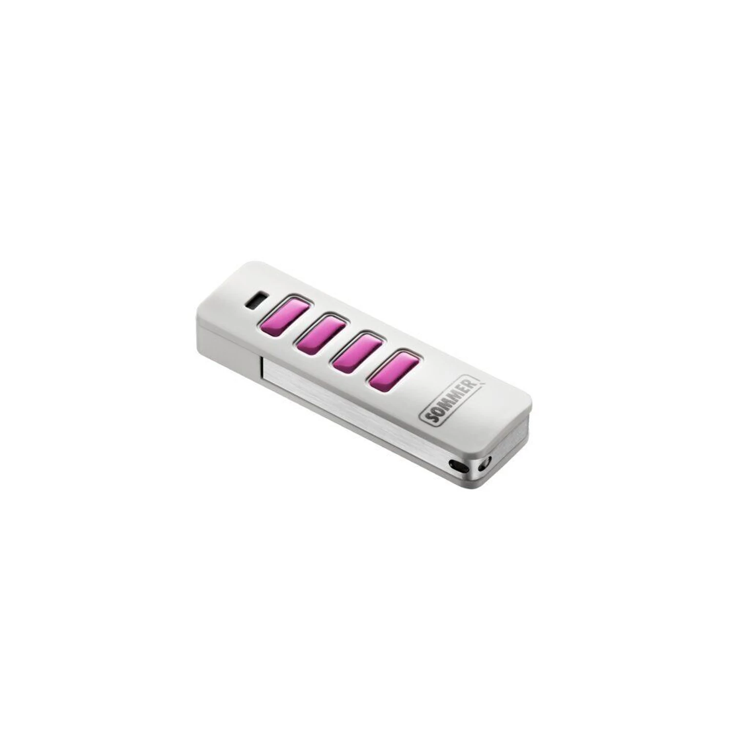 Sommer 4018V003 kapunyitó-távirányító fehér-pink - https://kaputechnikaszakuzlet.hu