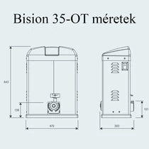 Beninca BISON 35-OT elektromos kapunyitómotor - kaputechnikaszakuzlet.hu