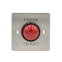 Control CON-EXIT 4 Exit feliratú süllyesztett nyomógomb - kaputechnikaszakuzlet.hu