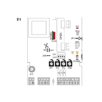 Ditec E1 230 Voltos elektromos kapunyitómotor vezérlés - kaputechnikaszakuzlet.hu