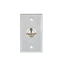 Emagnet ZOA-017 süllyesztett aluminium kívüli nyomógomb - kaputechnikaszakuzlet.hu