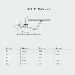 Beninca KIT-KPR csuklókaros kétszárnyas kapunyitó szett