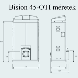 Proteco BISON 45-OT elektromos kapunyitómotor – kaputechnikaszakuzlet.hu