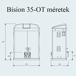 Beninca BISON 35-OT elektromos kapunyitómotor – kaputechnikaszakuzlet.hu