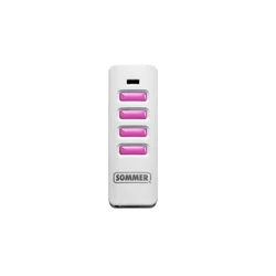 Sommer 4018V003 kapunyitó-távirányító fehér - pink - https://kaputechnikaszakuzlet.hu